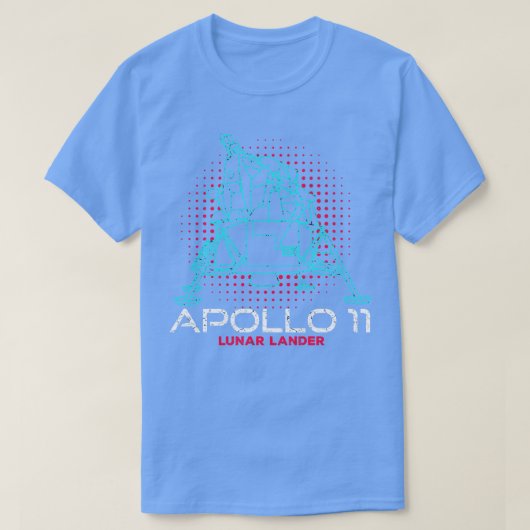 T-shirt Apollo 11 Lander Lune 1 (Design devant)