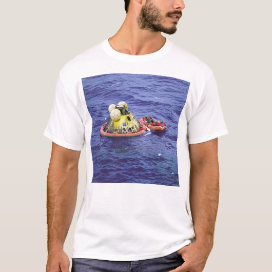 T-shirt Apollo 11 Les astronautes rentrent chez eux (Devant)