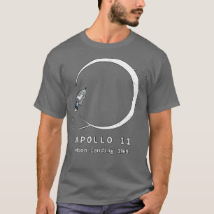 T-shirt Apollo 11 Lune Landing 1969