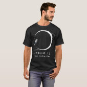 T-shirt Apollo 11 Lune Landing 1969 (Devant entier)