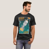 T-shirt Apollo 11. Un bond géant (Rétro) (Devant entier)