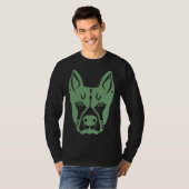 T-shirt Apollo Pit Bull Husky (Devant entier)