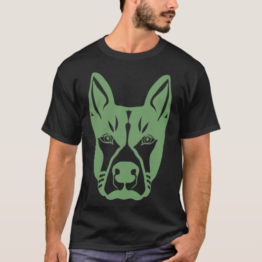 T-shirt Apollo Pit Bull Husky (Devant)