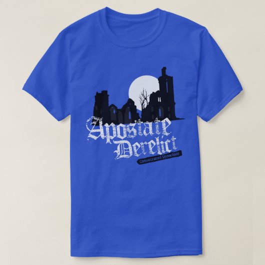 T-shirt Apostate Derelict (Design devant)