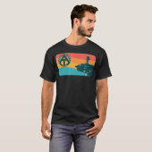 T-shirt Appalachian Trail Retro Mcafee'S Knob Hiking Shirt (Devant entier)