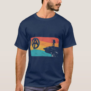 T-shirt Appalachian Trail Retro McAfees Knob Randonnée
