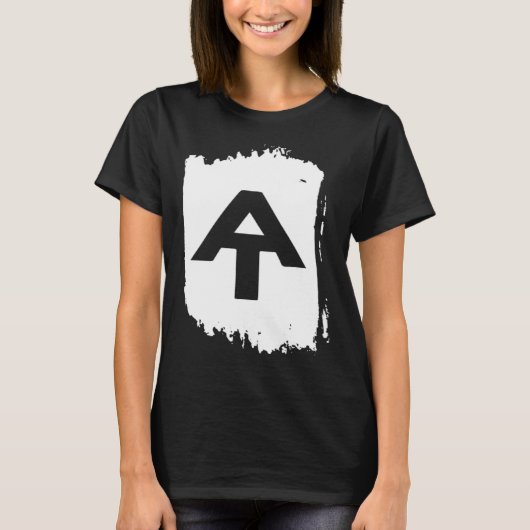 T-shirt Appalachian Trail Souvenir Map Hiking Appalachia (Devant)
