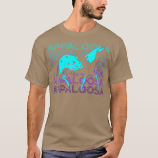 T-shirt Appaloosa Horse Retro Appaloosa Cadeau