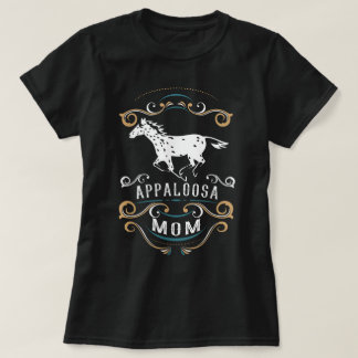 T-shirt Appaloosa Maman NickerStickers Cheval Appaloosa