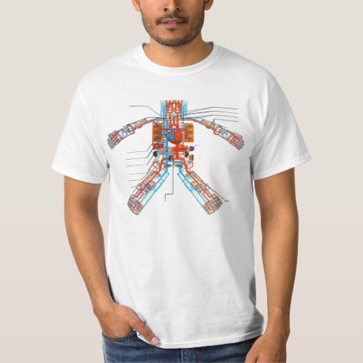 T-shirt Appareil circulatoire (Devant)