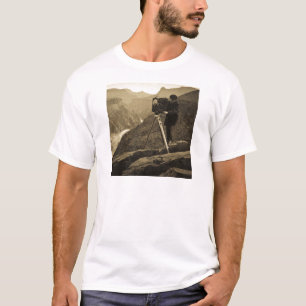 T-shirt Appareil-photo de film de photographe de canyon