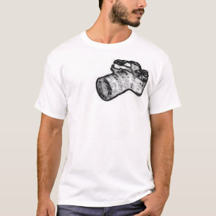 T-shirt Appareil-photo de Scketchy
