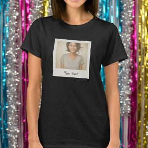 T-shirt Appareil Photo Instantané Rétro Vintage Photo et T