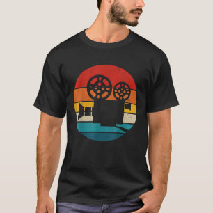T-shirt Appareil Photo Vintage Cameraman