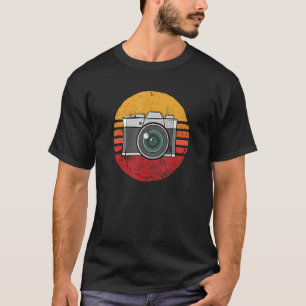 T-shirt Appareil Photo Vintage Photographie Rétro Photogr