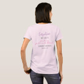 T-shirt Apparemment Trouble Ensemble Le Plus Probable Part (Dos entier)