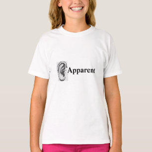 T-shirt Apparence drôle de l'oreille