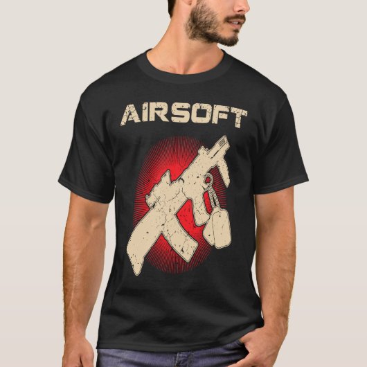 T-shirt Apparence militaire Airsoft Marker (Devant)