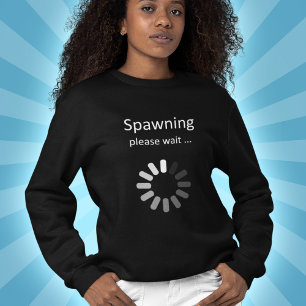 T-shirt Apparition Veuillez Patienter - Humour de Grossess