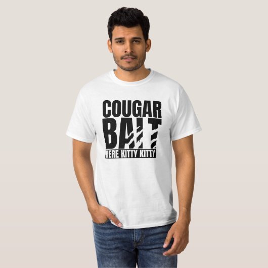 T-shirt appât Cougar (Devant entier)