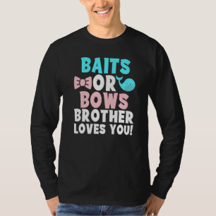 T-shirt Appâts Ou Rubans Frère T'aime Famille Révélation D