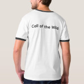 T-shirt Appel de la nature - Aventure de camping (Dos entier)