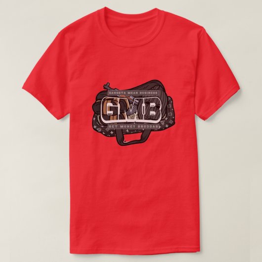 T-shirt appel de l'oiseau GMB (Design devant)