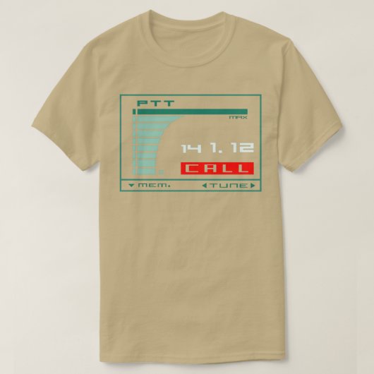 T-shirt Appel d'une balise (Design devant)