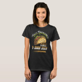 T-shirt Appel d'urgence Taco 9 Juan Juan Cool mexicain Tac (Devant entier)