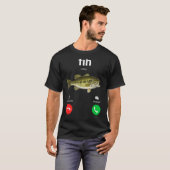 T-shirt Appel Fih Déclin Acceptation Appel Téléphonique Dr (Devant entier)