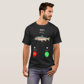 T-shirt Appel Fih Me Rappeler Message Refuser Accepter Tél (Devant entier)