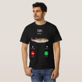 T-shirt Appel Fih Me Rappeler Message Refuser Accepter Tél (Devant entier)