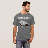 T-shirt Appel le modem de vieille école de Dubstep (Devant entier)