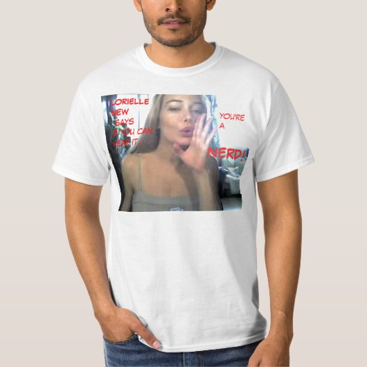 T-SHIRT APPEL NERD ! (Devant)