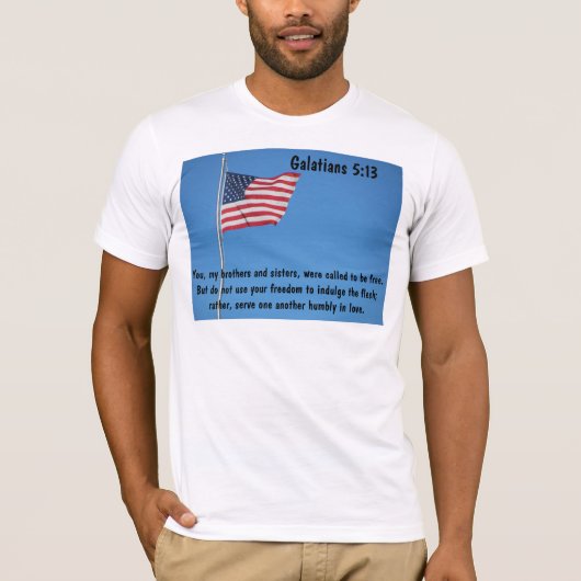 T-shirt Appelé à être libre de s'aimer (Devant)