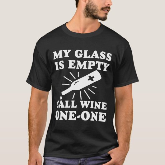 T-shirt Appeler Vin Un (Devant)