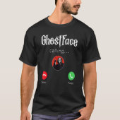 T-shirt Appelez Halloween hurler Vous Accrochez (Devant)