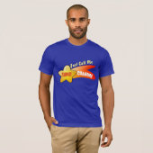 T-shirt "Appelez-juste moi grand-papa superbe" et étoile (Devant entier)