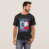 T-shirt Appelez Le Kopps Baseball Strikeout Ace K Baseball (Devant entier)