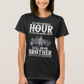 T-shirt Appelez-Moi Frère Valhalla Nordic Norse Mythologie (Devant)