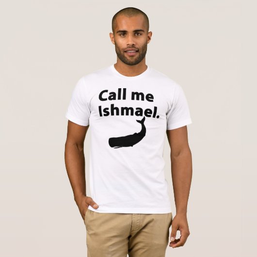T-shirt Appelez-moi Ishmael (Devant entier)