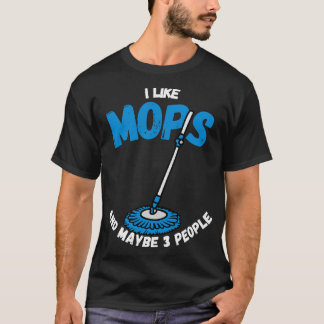 T-shirt Appelez-Moi Le Mop Whisperer