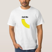 T-shirt Appelez-moi Mac (Devant)