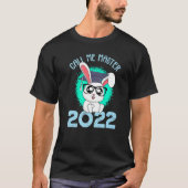 T-shirt Appelez-moi Master 2022 Bunny Master Casquette (Devant)