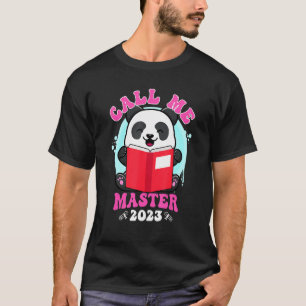 T-shirt Appelez-moi Master 2023 Panda Master