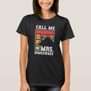 T-shirt Appelez-Moi Mme Propriétaire Propriété Fête de Pen