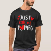 T-shirt Appelez-Moi Romeo, Bonne Saint Valentin 2022 (Devant)