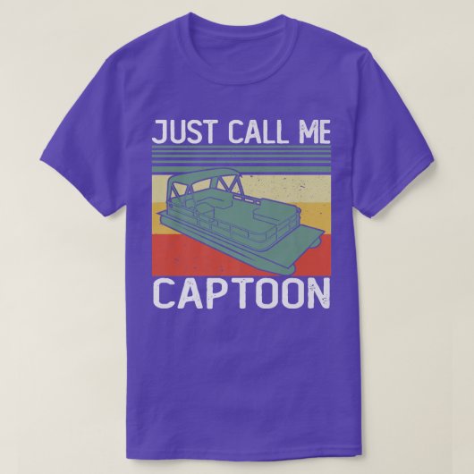T-shirt Appelez-Moi Simplement Propriétaire De Bateau Pont (Design devant)