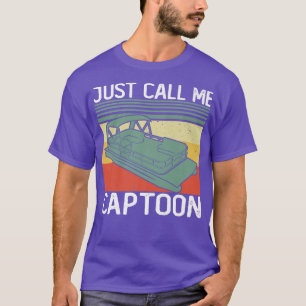 T-shirt Appelez-Moi Simplement Propriétaire De Bateau Pont