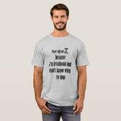 T-shirt Appelez-moi Symbole Pi Citation Irrationnelle Fun (Devant entier)